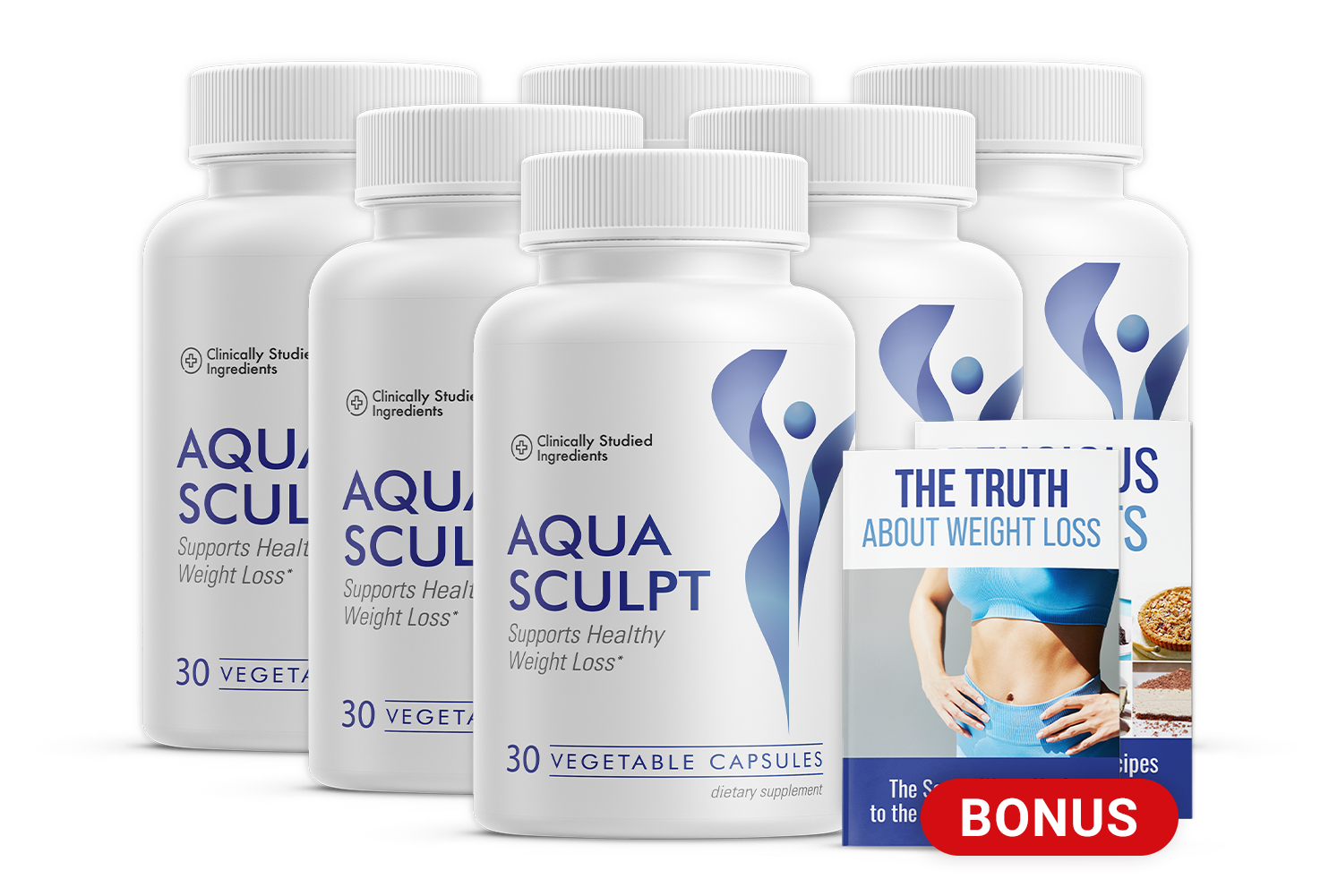 AquaSculpt 6 Bottles Package